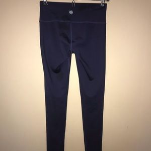 Athleta Reversible Dark Navy Leggings